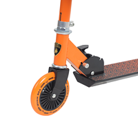 Trottinette sous licence Lamborghini à hauteur réglable pour enfants scooter à pieds avec guidon pliable