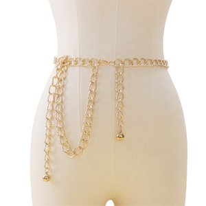 สร้อยคาดเอวเงินทิเบตพร้อมจี้รูปทรงกลม สไตล์ฮิปฮอป สร้อยคล้องตัวสำหรับผู้หญิง เครื่องประดับสำหรับใส่ทุกวัน - Product Image 2