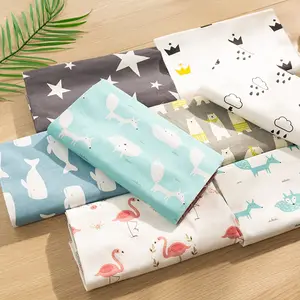 Vendita calda del fumetto stampato <span class=keywords><strong>twill</strong></span> di magazzino 100% tessuto di <span class=keywords><strong>cotone</strong></span> stampato per i bambini - Product Image 1