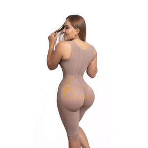 Fabricante de ropa moldeadora Colombia Bbl faja de pierna larga con sujetador cintura pequeña caderas anchas curvas de guitarra - Product Image 2