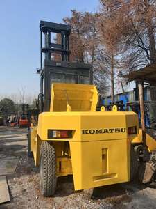 Chariot élévateur Komatsu FD150 15 tonnes FD16 tonnes d'occasion, très demandé, en bon état, machine japonaise, moteur diesel, réparé - Product Image 2