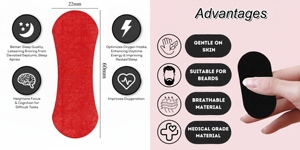 Plester Hidung Pink Bersertifikat CE Bahan Nonwoven Tahan Air OEM Anti-Dengkuran Bantuan Tidur Plester Penghilang Hidung Tersumbat NB1188 - Product Image 5