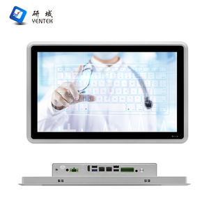 Pantalla ancha de 15,6 pulgadas LCD 1920*1080 Rockchip RK3568B2 LPDDR4 4GB EMMC 64GB HDMI OUT 2 LAN POE <span class=keywords><strong>4</strong></span> COM <span class=keywords><strong>PC</strong></span> de panel industrial sin ventilador - Product Image 1