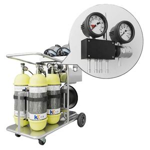 पोर्टेबल सुरक्षा 6.8L सिलेंडर आग लंबी ट्यूब ट्राली बिक्री पर scba - Product Image 4