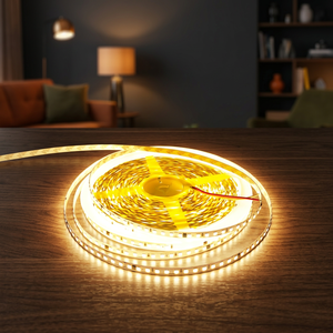Tira LED Flexible Ultra Brillante 2835 de Alta Densidad 120LEDs/m DC24V Luz Súper Uniforme Sin Puntos Oscuros para Vitrinas - Product Image 1