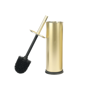 <span class=keywords><strong>Brosse</strong></span> de <span class=keywords><strong>toilette</strong></span> multifonctionnelle en matériau recyclé, dorée, avec support – Vente en gros usine - Product Image 2