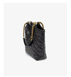 Sac à bandoulière matelassé noir 2026 pour femme, mini sac à chaîne dorée, sac à main compact pour usage quotidien et soirées - Product Image 3