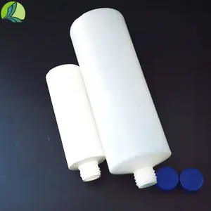 زجاجة سائلة من البلاستيك الأبيض المُكوّن من مادة البولي إيثيلين عالي الكثافة (HDPE) بحجم سعة 1 لتر ووزن 250 مل للبيع بالجملة