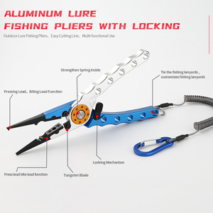 Alicates <span class=keywords><strong>de</strong></span> <span class=keywords><strong>Pesca</strong></span> Multiusos <span class=keywords><strong>de</strong></span> Aluminio, Color Opcional, con Logotipo Personalizado, para <span class=keywords><strong>Pesca</strong></span> en Agua Salada - Product Image 2