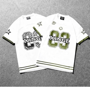 Camiseta Deportiva de Fútbol Americano para Hombre y Mujer, Sublimada, Ligera, de Malla, Estilo Hip Hop, Nueva Llegada 2026, Alta Calidad - Product Image 1