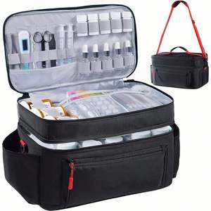 Mini Medicine Carry-on Insulated <b>Bag</b> Travel First Aid Kits Box Portable <b>Medical</b> <b>Bag</b> - Product Image 1