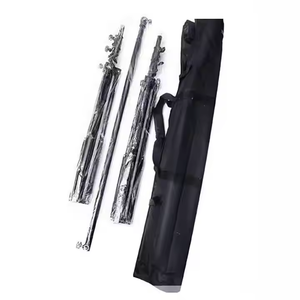 Support de <span class=keywords><strong>fond</strong></span> de photographie en métal 2*3m cadre réglable support de <span class=keywords><strong>fond</strong></span> de photo équipement de <span class=keywords><strong>studio</strong></span> <span class=keywords><strong>trépied</strong></span> de <span class=keywords><strong>fond</strong></span> de scène - Product Image 3
