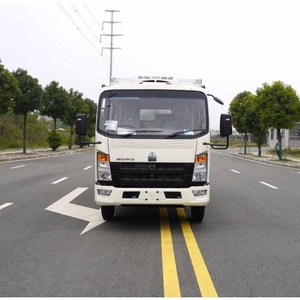 Camión Refrigerado Diésel Nuevo de Exportación Más Vendido, Manual, Sinotruk, Doble Cabina, Dirección Izquierda/Derecha para Transporte de Alimentos Congelados - Product Image 2