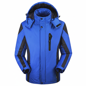 Los hombres y las mujeres de invierno de lana interior impermeable deporte al aire libre cálido abrigo de marca de chaqueta de lluvia - Product Image 1