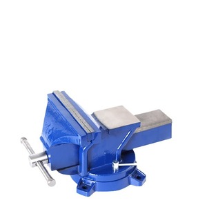 <b>Bench</b> Vise 6 Inch Industrial Grade Swivel Base Smooth Jaw Workbench Clamp <b>Tool</b> - Product Image 1