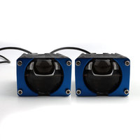Projecteur LED Super Lumineux pour Grille de Calandre, Lampe Auxiliaire à Lentille, 6000K, Feux de Route et de Croisement, Éclairage Tout-Terrain