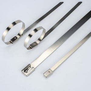 Großhandel Niedriger Preis Hochwertige Edelstahl Kabelbinder Ss Multi Lock Reiß verschluss Metall Ss Kabel Draht Kabelbinder - Product Image 5