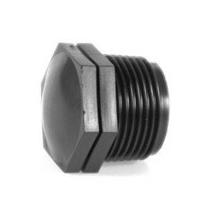 Capuchon avec filetage mâle de 1 pouce pour raccord d'arrosage de jardin - Product Image 1