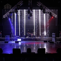 Scène de concert extérieure en treillis d'aluminium de haute qualité, plateforme de scène, support de treillis, scène pour grands événements