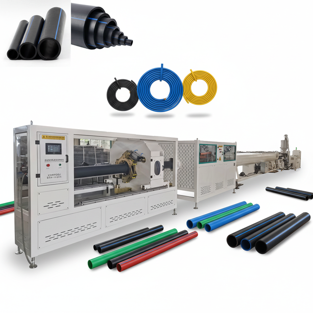 Auto Plastic HDPE PE Pipe Water Supply Production Line Making Machine