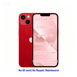 Venta al Por Mayor de Teléfonos Celulares Usados Desbloqueados, Modelo <span class=keywords><strong>13</strong></span> Rojo, <span class=keywords><strong>256GB</strong></span>, 6.1 Pulgadas, 5G, Doble SIM, Suministro Global para Pequeños Distribuidores - Product Image 1