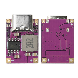 Module de charge et de décharge intégré <span class=keywords><strong>DC5V</strong></span> 2.4A 3.7V4.2V 18650 Module d'alimentation de batterie au lithium type-c - Product Image 1