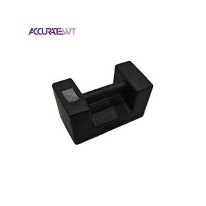 ACCURATEWT M1 Classe 20kg Poids d'étalonnage rectangulaire en fonte avec cavité de réglage et certificat pour balance - Product Image 3
