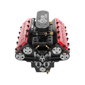 Kit de Construcción de Modelo de Motor Nitro V8 de 28cc a Escala 1/10 <span class=keywords><strong>TOYAN</strong></span> FS-V800WC - Product Image 3