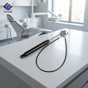 Amortiguador Hidráulico de Gas JUTENG, Cilindro con Bloqueo de Altura, Resorte de Gas de Acero Negro, Capacidad de Carga de 100 lb, Modelo KQL para Silla Dental - Product Image 1