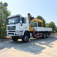 Nouveau Camion Grue SHACMAN F3000 6x4 340HP Moteur Weichai Camion Lourd Grue Hydraulique Pièces Détachées Camion de Chargement Fourniture Ghana