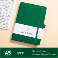 Carnet A5 en cuir PU personnalisé avec logo, sangle élastique et porte-stylo – Journal imprimé avec logo, bloc-notes en cuir PU