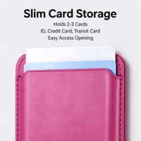 Portefeuille et support magnétique universel en cuir PU de qualité supérieure N52 personnalisé en usine pour iPhone/Samsung avec pochette de rangement et béquille
