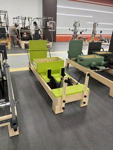 Green Pilates Core Beds Érable Portable Intérieur Footbar Reformer Pilates Machine pour Home Gym Fitness Exercice - Product Image 2