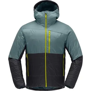 Heren Geïsoleerde Jas Capuchon Inpakbaar Ademend Duurzaam Windbestendig Lichtgewicht Winter Outdoor Casual Bovenkleding