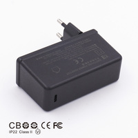 Chargeur mural 15W 27W 30W 33W 5V 9V 12V 15V 20V à tension constante, adaptateur d'alimentation médical à efficacité énergétique de niveau VI