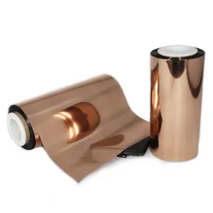 Vacumn Copper Metallized PET Film used in electromagnetic shielding and electronic tape