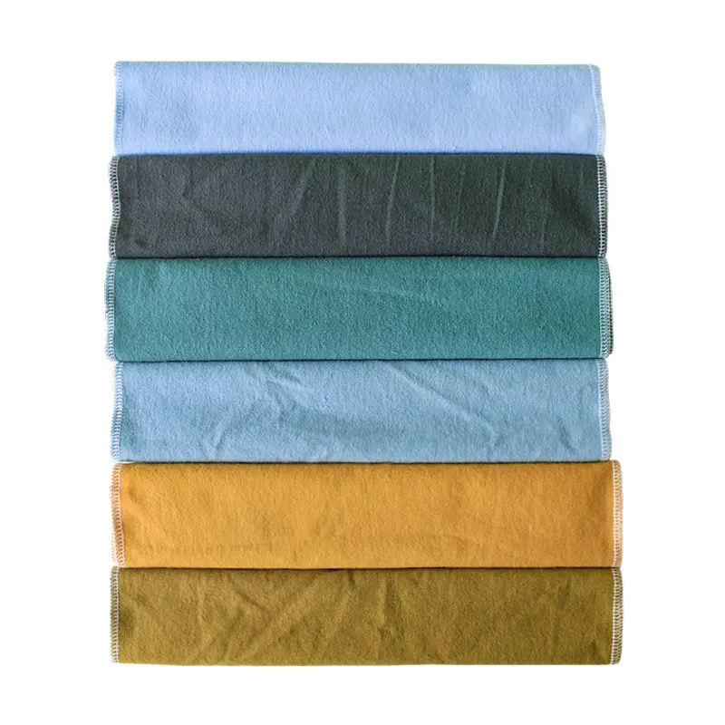 24 Pak katun unpaper kain bersih dapur 100 handuk katun unpaper dengan pita kertas dapat digunakan kembali kain dapur tenun katun