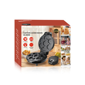 Cartoon Cake <b>Maker</b> 8 Pieces Double-Sided Heating Electric Griddle For Kids Baking Cookies And <b>Bread</b> - Product Image 2
