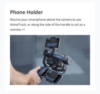 Estabilizador de Cámara Ronin-SC Usado, Gimbal de Mano de 3 Ejes para Cámaras DSLR Sony-Nikon-Canon, Filmación Cinematográfica