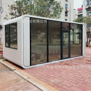 บ้านคอนเทนเนอร์ทรงสี่เหลี่ยมผืนผ้า ดีไซน์ทันสมัย ใช้เป็นวิลล่า - Product Image 5