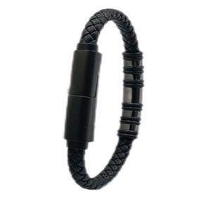 Customizable Dual-Use <b>USB</b> <b>Flash</b> <b>Drive</b> 8GB 16GB Metal Wristband Data Cable For Mobile And Computer - Product Image 3