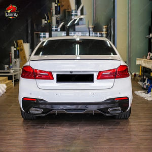 Kit de difusor trasero estilo Mp para <span class=keywords><strong>BMW</strong></span> 5 series G30 M5 F90 2017-2023 525 530 <span class=keywords><strong>535</strong></span> labio difusor trasero de fibra de carbono - Product Image 2