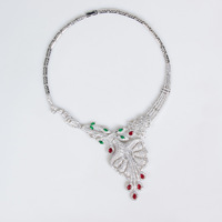 Ensemble collier et boucles d'oreilles TIANSHE Europe Amérique pour femmes, accessoires de mode vintage haut de gamme, vente en gros