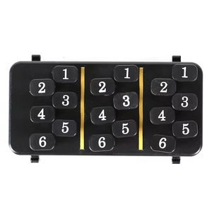 Kit de ayuda para entrenamiento de electrodomésticos Easy Press, herramienta de aprendizaje asistido con cuerda de <span class=keywords><strong>guitarra</strong></span>, 18 botones, acorde de <span class=keywords><strong>guitarra</strong></span> con un clic - Product Image 4