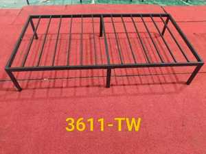 Minimalist Adjustable Iron <b>Bed</b> <b>Frame</b> with Box Spring Durable Design for Multi-Sized Bedroom Use - Product Image 6