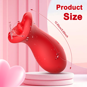 Klitoral Emme Vibratörü Dil Yalama Stimülatörü Meme Masaj Aleti Mini Güçlü Emiş Sessiz Şarj Edilebilir Silikon Yetişkin Oyuncakları - Product Image 6