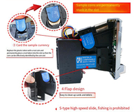 Distributeur automatique de jeux à monnayeur JY-133A de haute qualité pour la communauté, avec sélection optique de pièces et récepteur de pièces CPU
