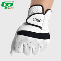 GP Gants de golf en cuir PU de haute qualité en peau de mouton pour hommes femmes Élégant personnalisable Protection UV amélioré Jeu de golf Sports Gym