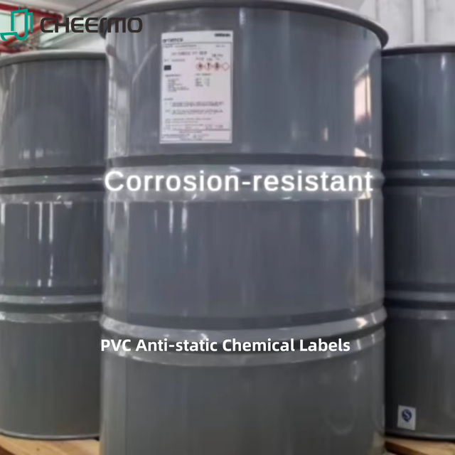 BS5609 Certification Free Sample High Adhesion 0.19mm White PVC Shrink Label Corrosion Resistance Weather Resistant Waterproof