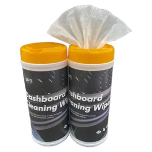 Factory Nonwoven Auto Wet Tissues Car Care Interior Dashboard Cleansing Wet Wipes car dash wipes car cleaning wipes